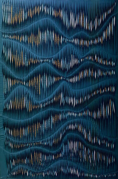 JAZZ 纺织艺术, 52.4x35.4 in