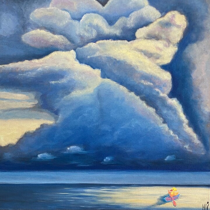 No stress 绘画, 15.8x15.8 in