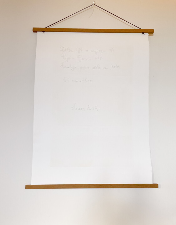 Arrière de l'œuvre