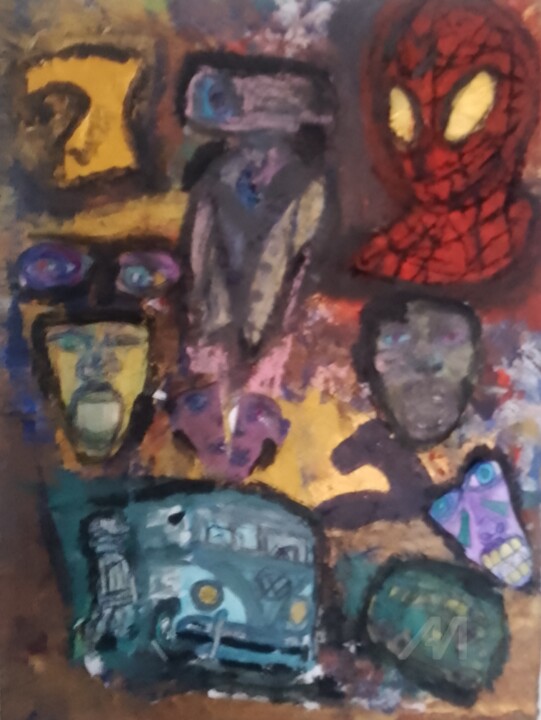 Legend Dimension 绘画, 15.8x11.8 in