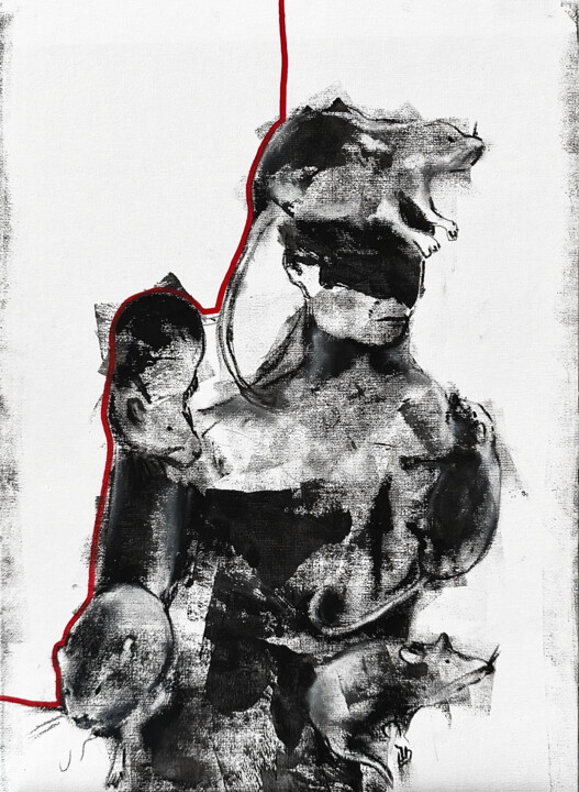 绘画,  16.1x11.6 in 