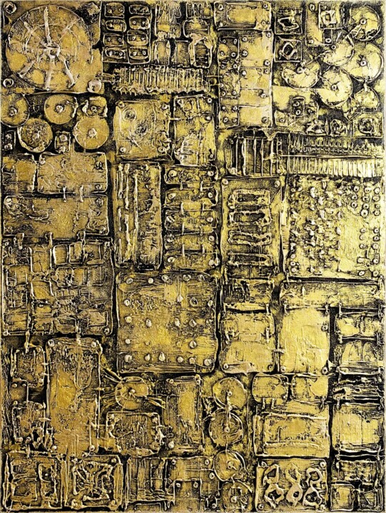 Techno Chic 2 绘画, 31.5x23.6 in