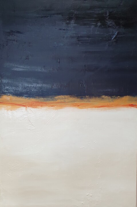 Horizon 1 绘画, 39.4x25.6 in