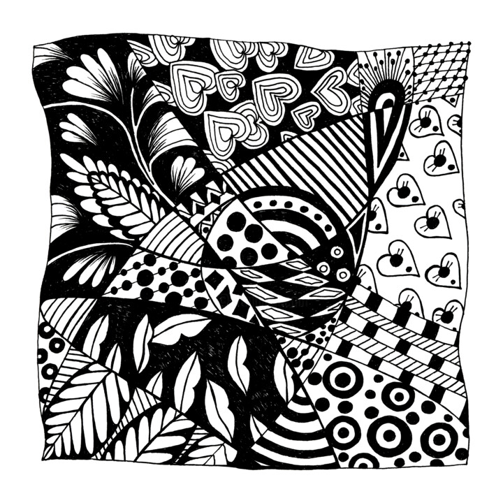 图画,  5.5x5.5 in 