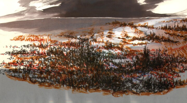 Lande 2 图画, 5.9x10.6 in