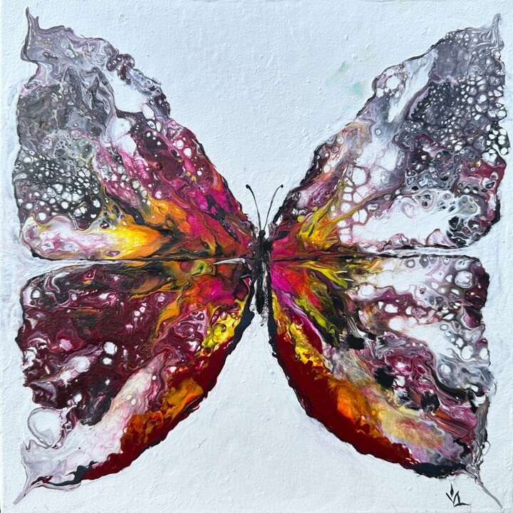 Butterfly I 绘画, 11.8x11.8 in