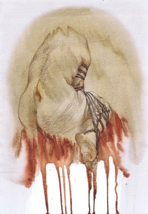 Knots of Fate 图画, 16.1x11.4 in
