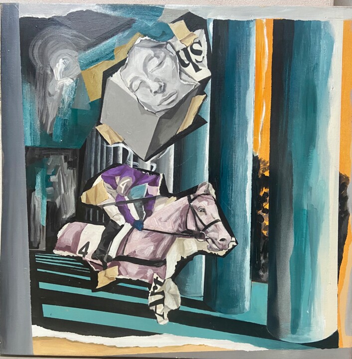 Grand prix 绘画, 23.6x23.6 in
