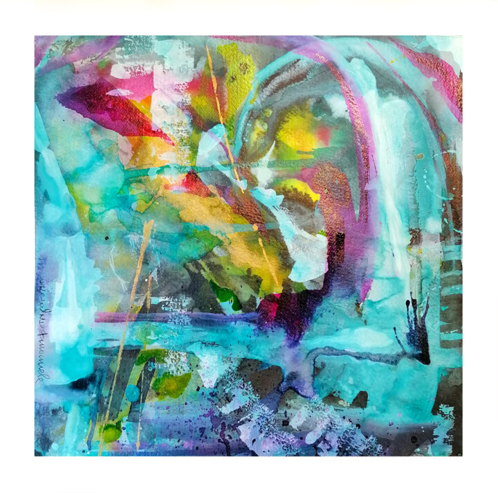 2 22.01.2023 绘画, 10.2x10.2 in