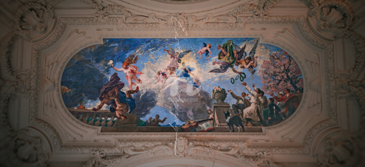 Ciel d'histoire et d'art : L'épopée peinte au sommet 摄影