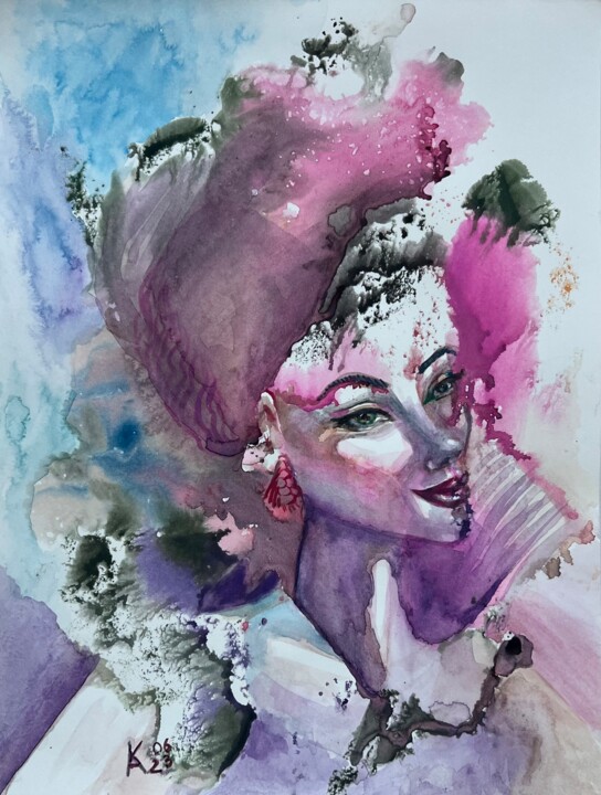 绘画,  12x9 in 