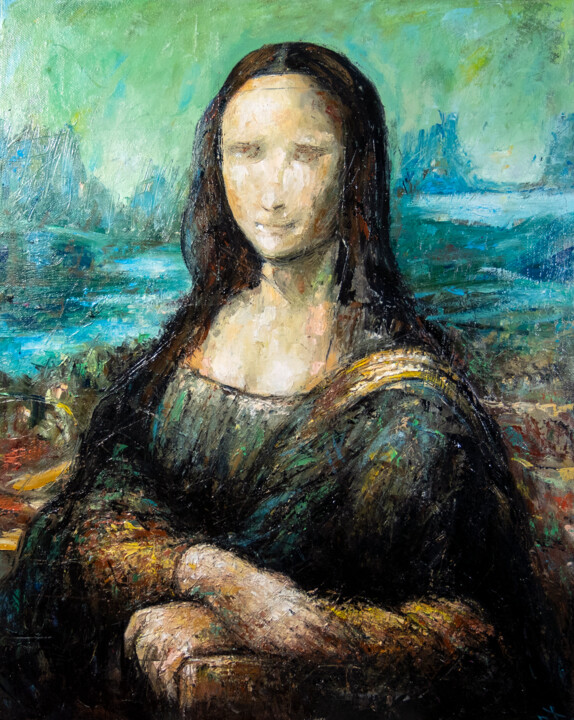 Joconde 绘画, 19.7x15.8 in