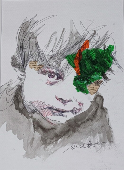 Sans titre Рисунок, 11x7,9 in
