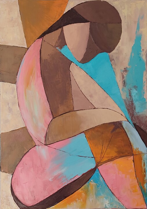 绘画,  27.6x19.7 in 
