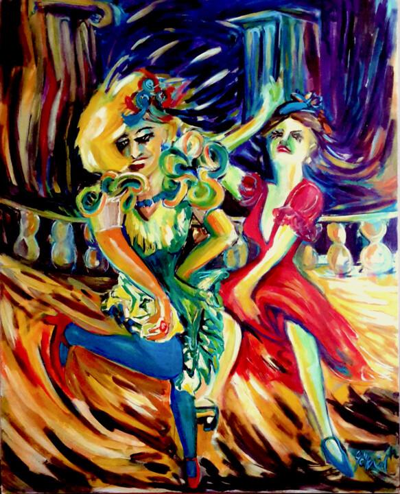 绘画,  63x55.1 in 