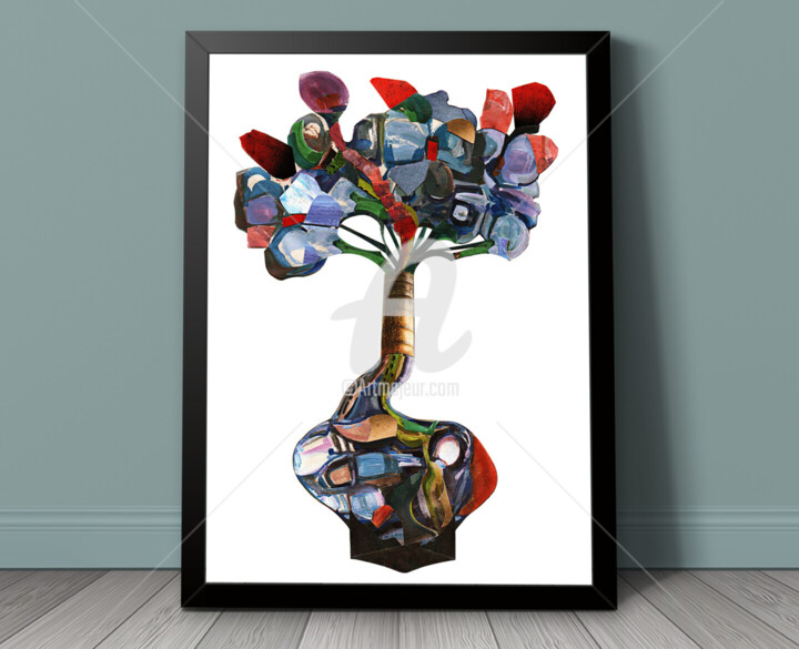 Work presented framed