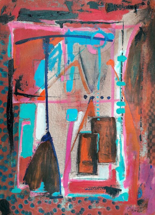 绘画,  27.2x19.5 in 