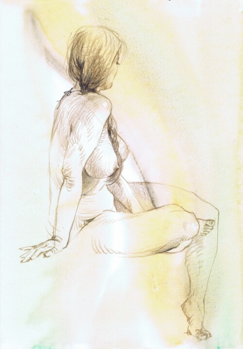 Tenderness of Forms 图画, 16.1x11.4 in