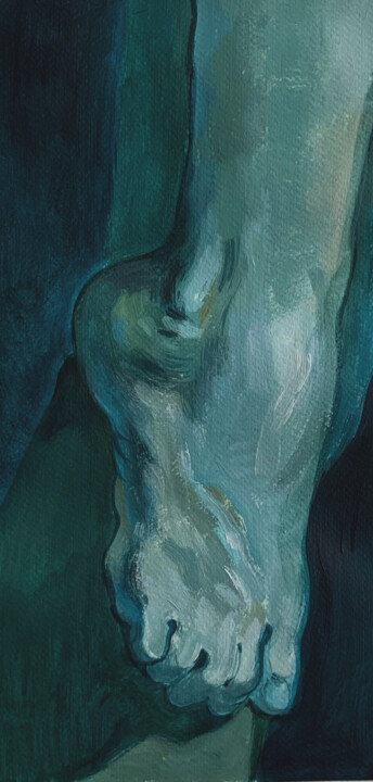 绘画,  13.4x6.3 in 