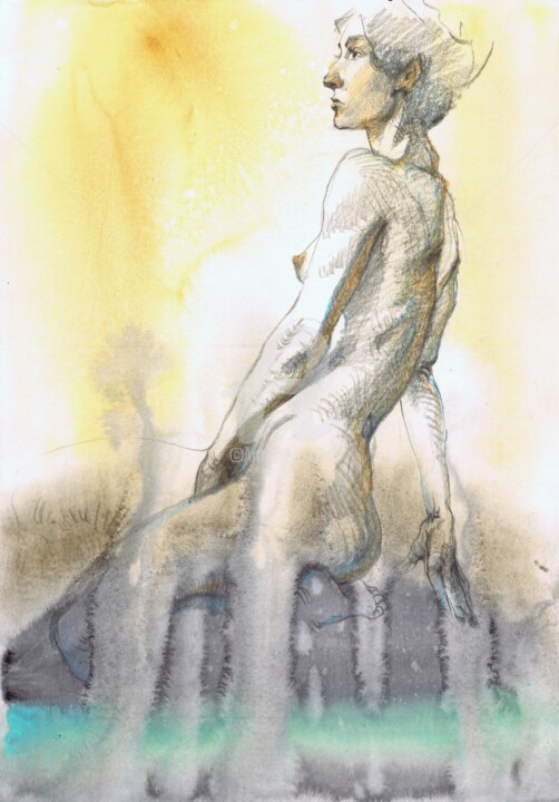 图画,  16.1x11.4 in 