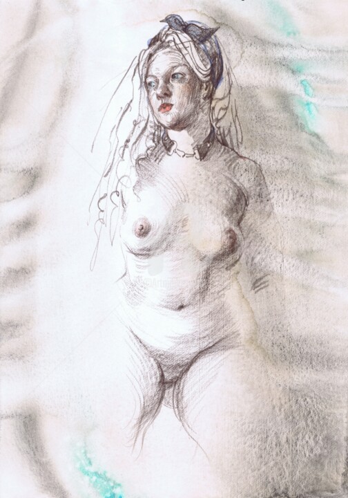 Feminine Charm 图画, 16.1x11.4 in