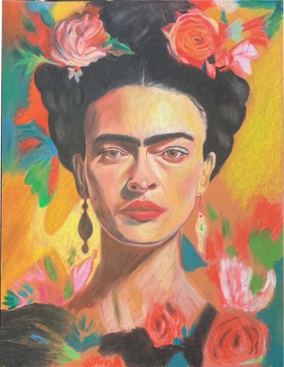 Frida 绘画, 25.6x19.7 in
