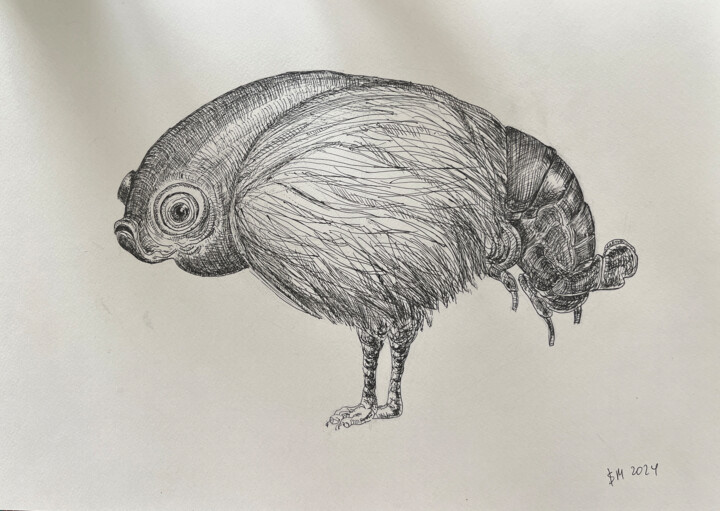 2b1a / The body in pieces finds its unity - {$M} 图画, 11.4x16.5 in