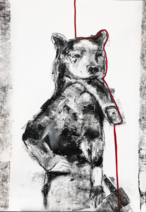 绘画,  23.4x15.9 in 