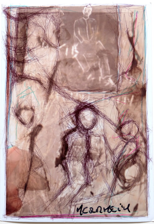 Ah! Le Flou Artistique (15x21 sur photographie) 图画, 8.3x5.9 in