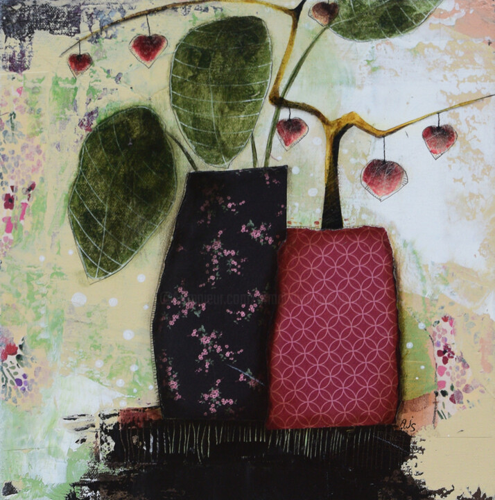 Natural Mood 3 绘画, 11.8x11.8 in