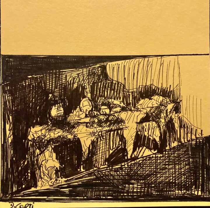 图画,  5.3x5.3 in 