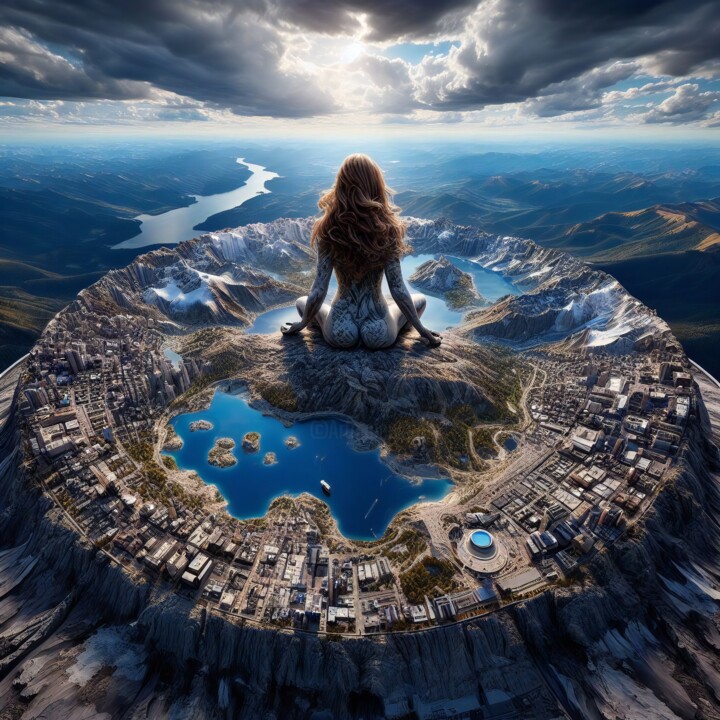 Woman as the essence of the infinite, part 2 数字艺术