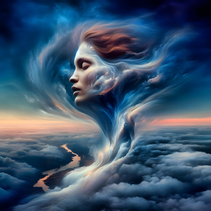 Woman as the essence of the infinite, part 6 数字艺术
