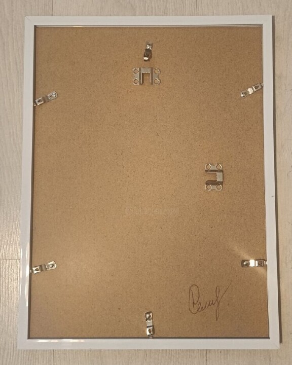 Achterkant van het werk