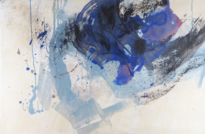Eau et fusain 7 绘画, 31.5x47.2 in