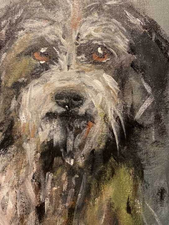 The Friend 绘画, 11.8x7.9 in