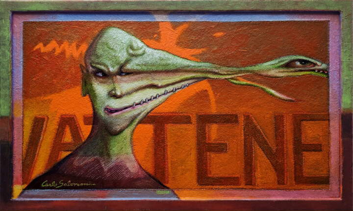 VATTENE 绘画, 12.6x21.1 in