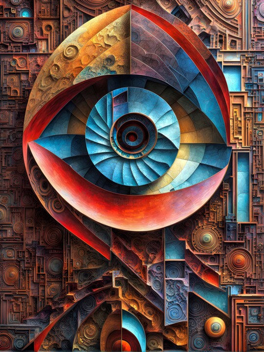 Akkadian Oracle - Inulemuttu - The Evil Eye 数字艺术