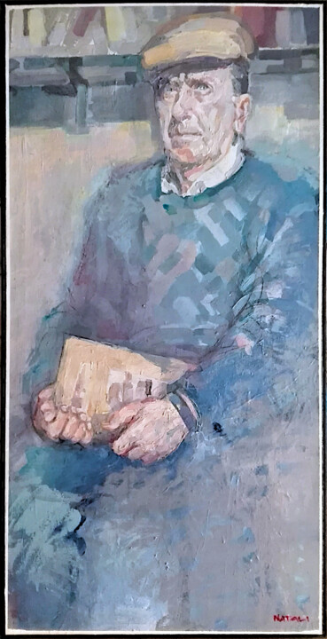 Attilio Bazzani 绘画, 47.2x23.6 in
