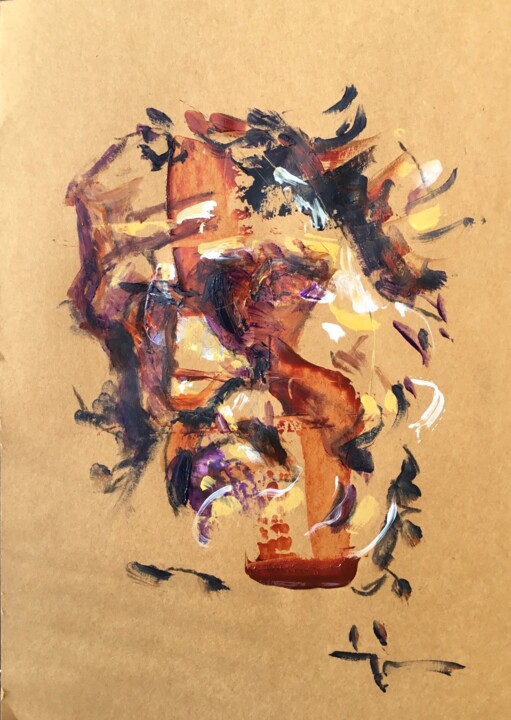 Greek Study 绘画, 11.4x8.3 in