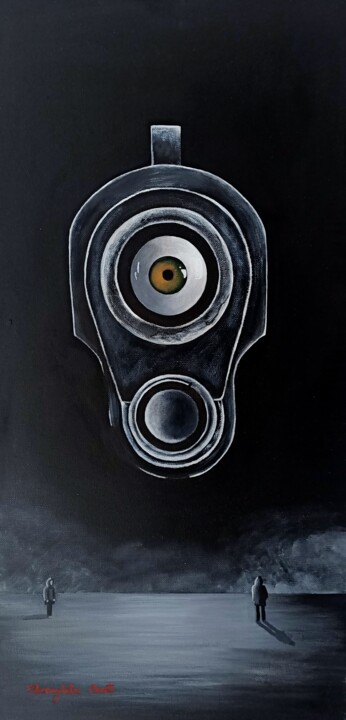 Colpo d'occhio 绘画, 23.6x11.8 in