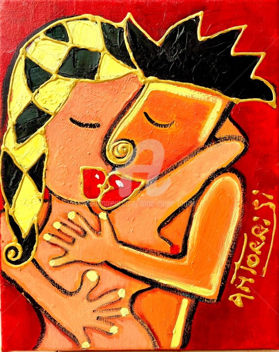 TOI ET MOI 绘画, 11.8x9.5 in