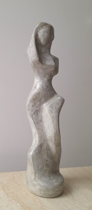 Graziella 雕塑, 18.5x4.3 in