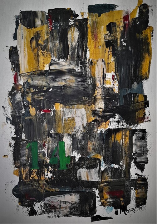 Pintura intitulada "14" por Alfredo Marceneiro, Obras de arte originais, Acrílico