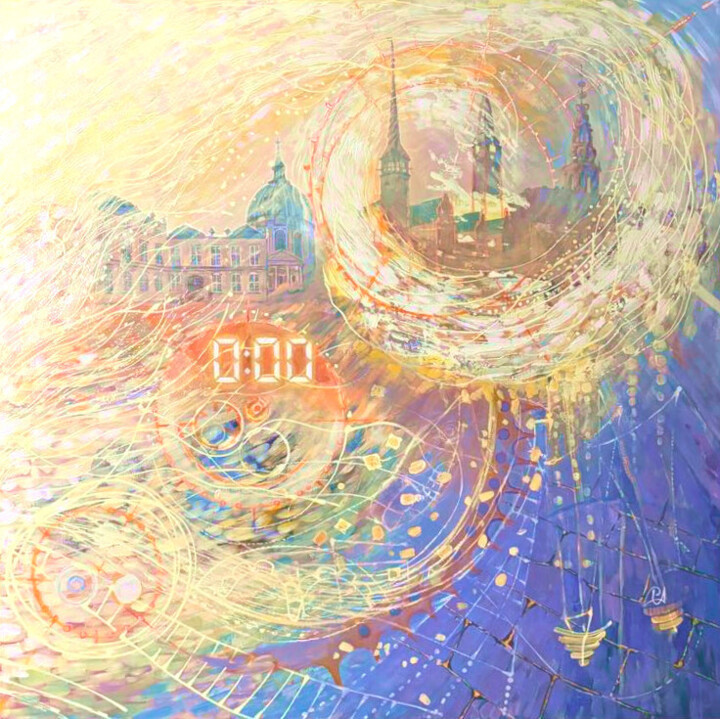 绘画,  39.4x39.4 in 