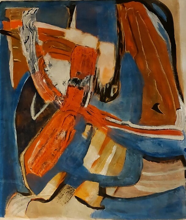 Chacun cherche et trouve 绘画, 27.6x23.6 in
