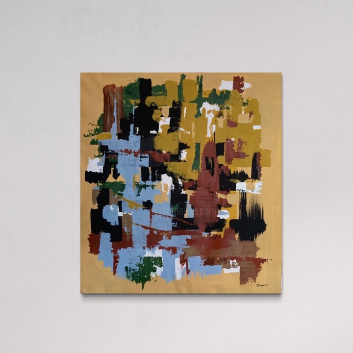 Œuvre présentée encadrée