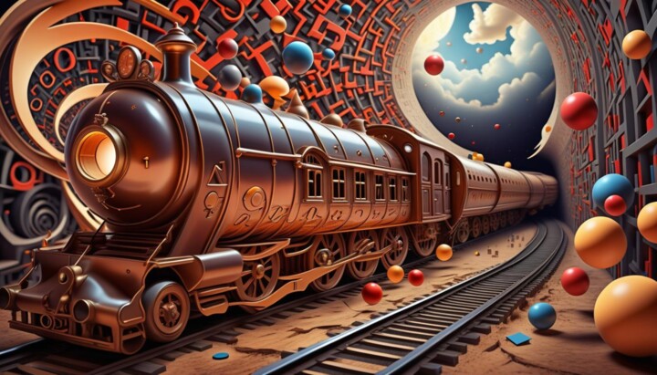 The Infinite Journey of Mathematics 数字艺术