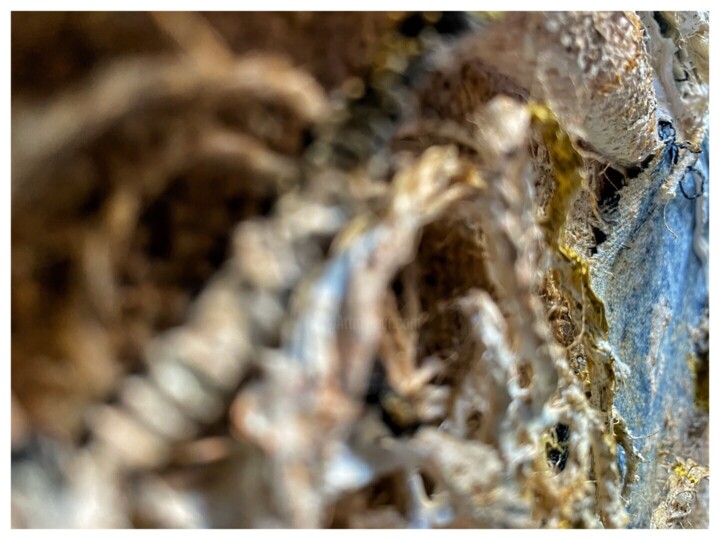 Artwork's surface or texture