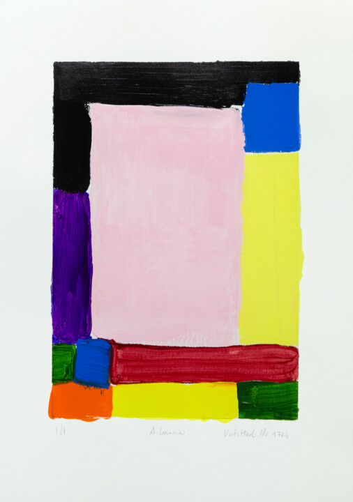 Untitled No. 1724 Drawing, 16.5x11.7 in